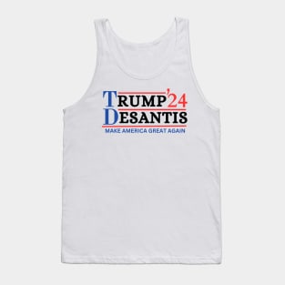 Donald Trump Ron DeSantis 2024 Tank Top